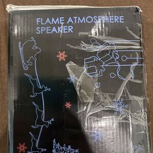 Tiki Torch Flame atmosphere speaker